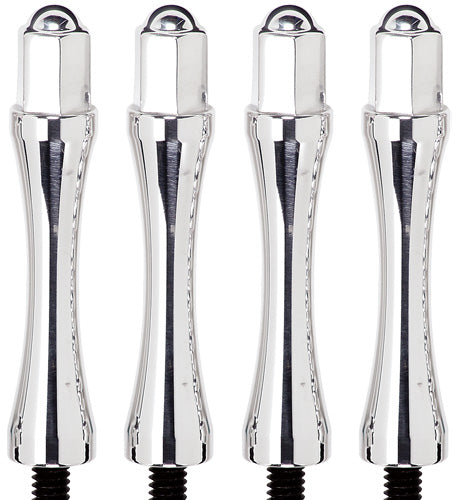 VALVE COVER HOLD DOWNS,ACORN,POLISHED,(4)