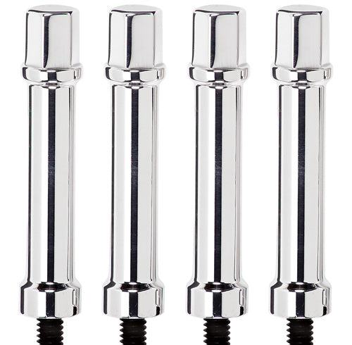 VALVE COVER HOLD DOWNS,HEX,POLISHED,(4)