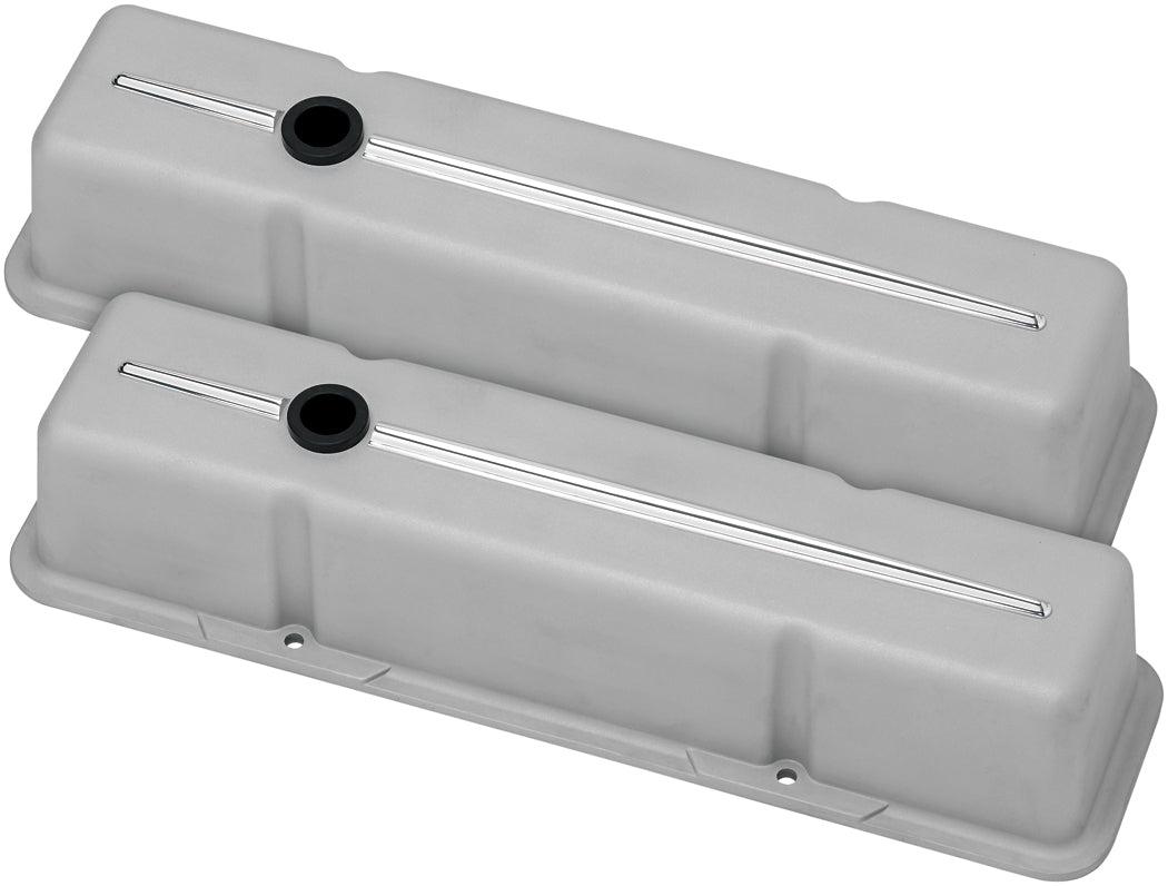 VALVE COVERS,SBC,STREAMLINE,TALL,RTF