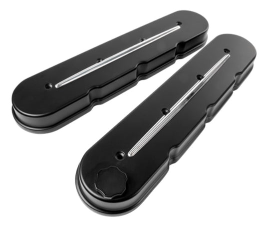 VALVE COVERS,LS,STREAMLINE,BLACK