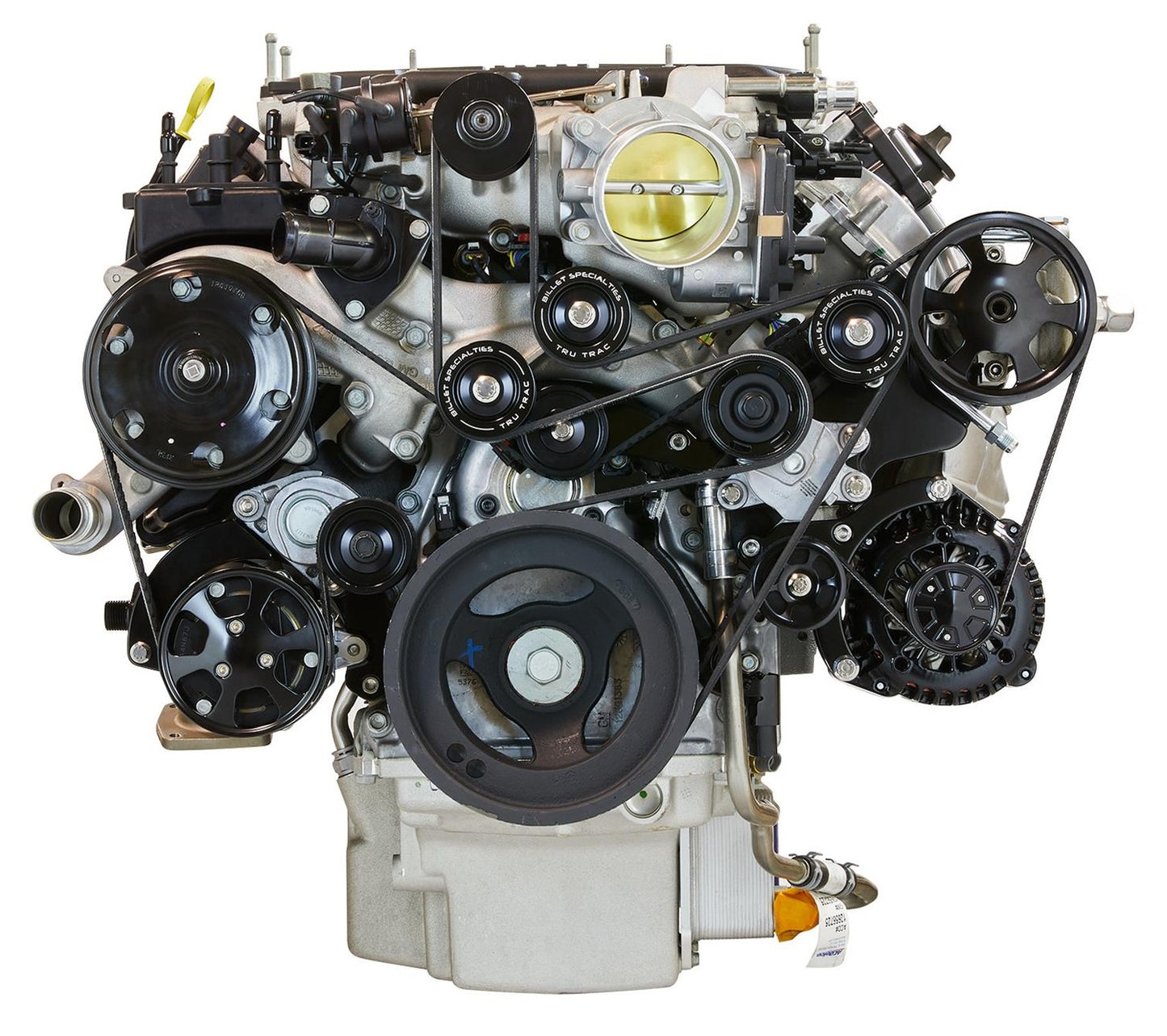 LT-4,SERPENTINE KIT,BLACK,AC/ALT/HYD PS,WET SUMP