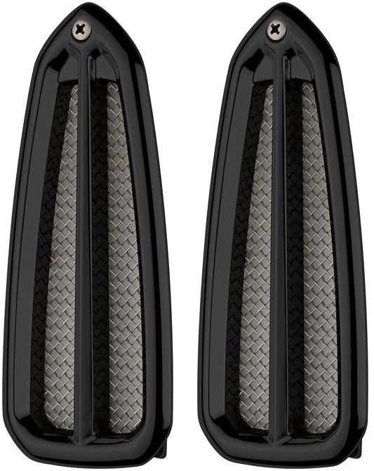 DOOR JAM VENTS,68-69 CAMARO,BLACK