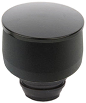 BREATHER,RD,BLACK,PLAIN,1 1/4" VC HOLE