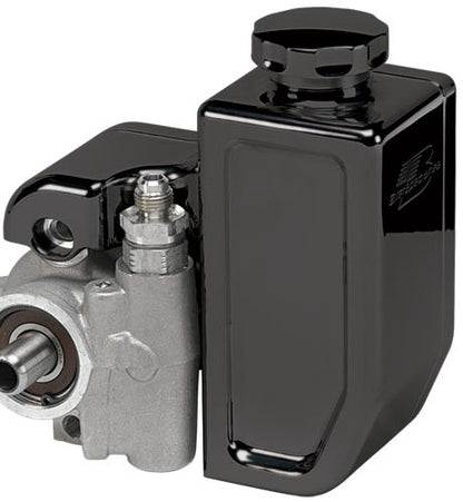 POWER STEERING RESERVOIR,BLACK,BOLT-ON