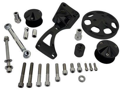 BBC,SERPENTINE CONVERSION KIT,A/C ADD-ON,BLACK