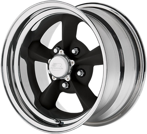 BILLET WHEEL,RIVAL,BLACK,15x6x3.5",5x4.5