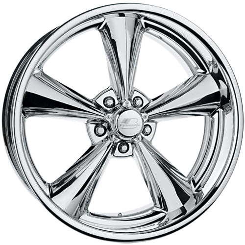 BILLET WHEEL,MAG,POLISH,17x7x4.5",5x4.75