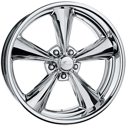 BILLET WHEEL,MAG,POLISH,17x7x4",5x4.5"