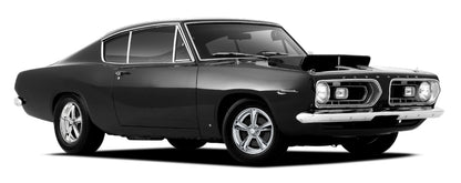 BILLET WHEEL,MAG,POLISH,17x7x4",5x4.5"