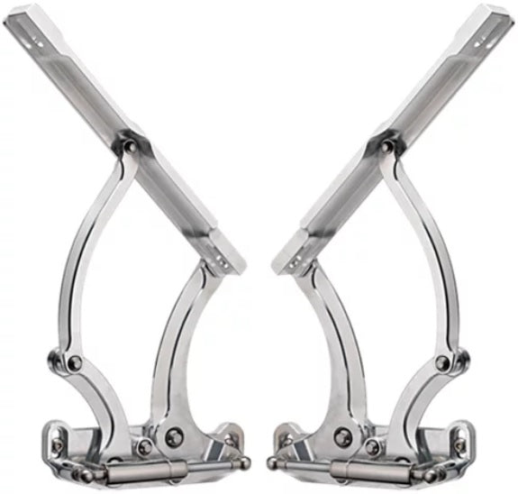 HOOD HINGES,65-67 CHEVELLE,67-69 CAMARO,MACHINED