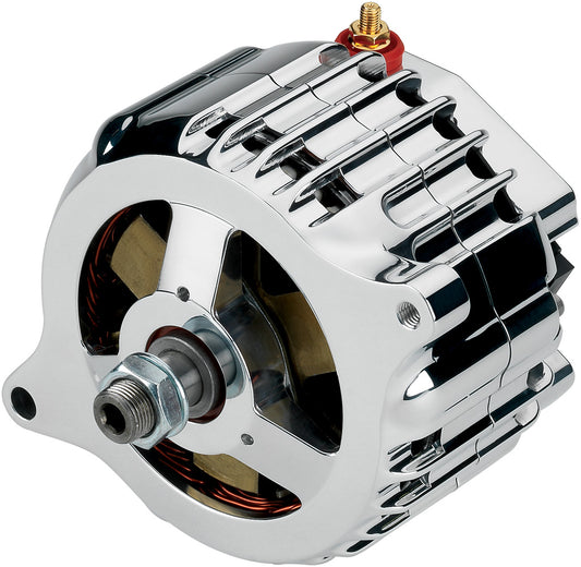 ALTERNATOR,140A,POLISHED BILLET ALUM,V-TRAC