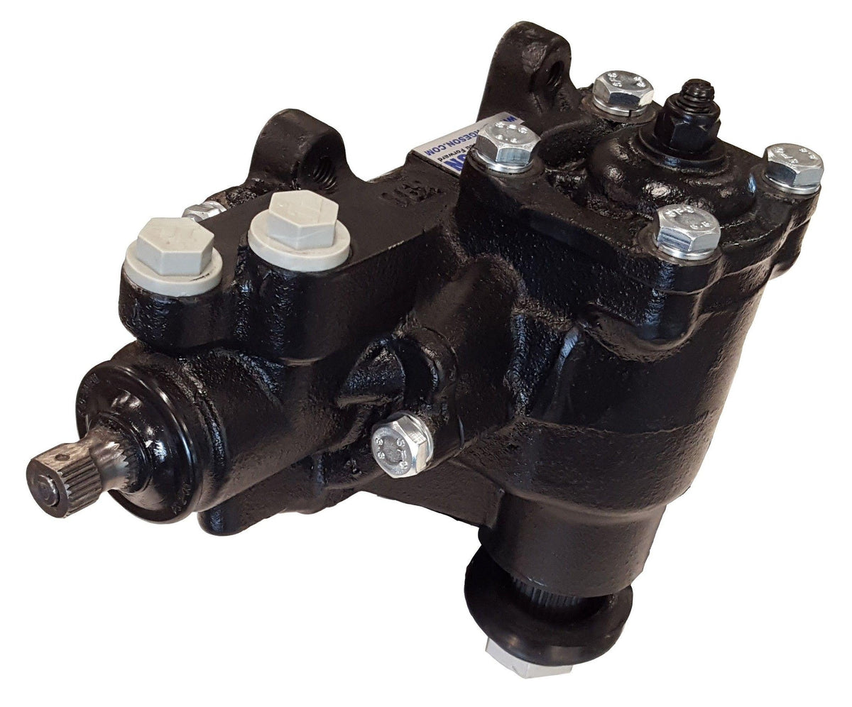 FRONT SUSPENSION & STEERING WITH BOX,ARMS,SPRINGS,SHOCKS,SPINDLES,LINKAGES,DROP