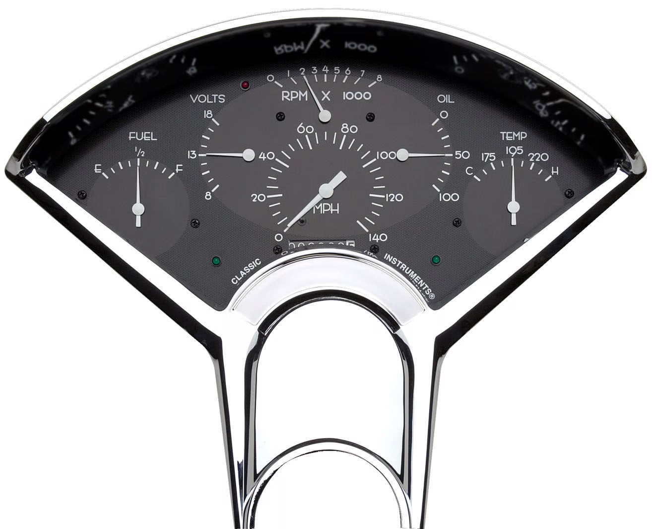 BEL ERA PKG,BLACK,55-56 CHEVY