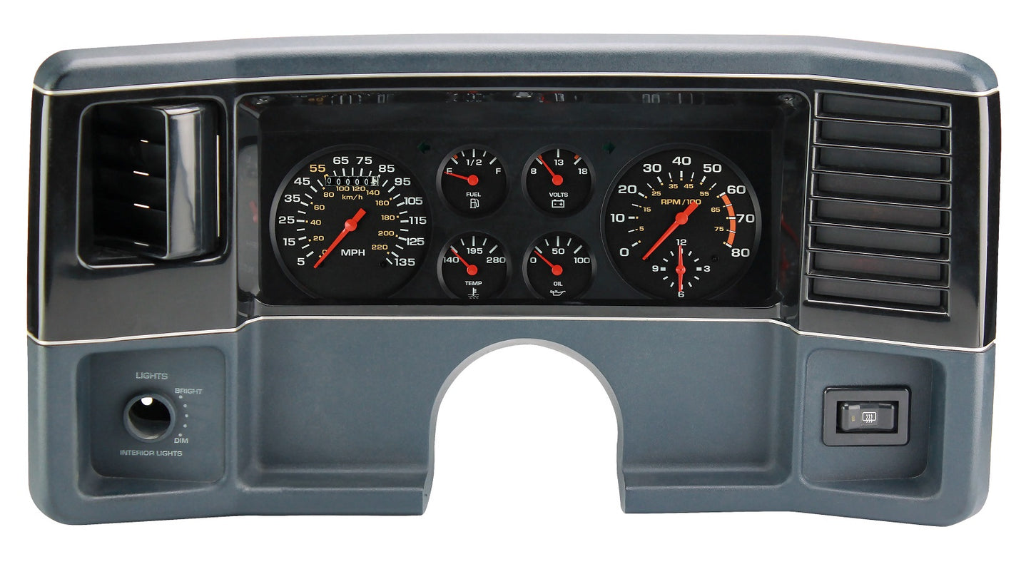 G-BODY INSTRUMENT CLUSTER,OE STYLE,W/O GEAR INDICATOR