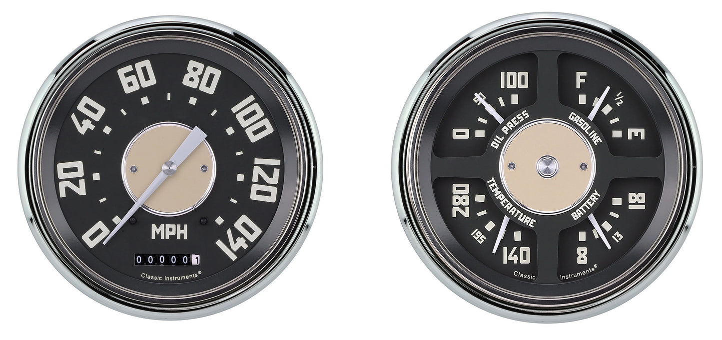 1947-1953 OE GM & CHEVY TRUCKS,SPEED/QUAD,LS SENDERS,BLACK