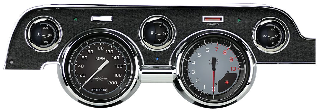 AUTO CROSS PACKAGE,GRAY,1967-1968 MUSTANG