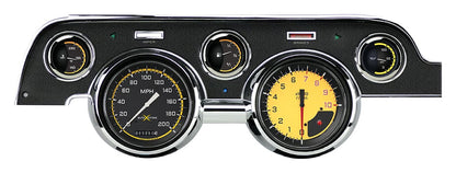 AUTO CROSS PACKAGE,YELLOW,1967-1968 MUSTANG