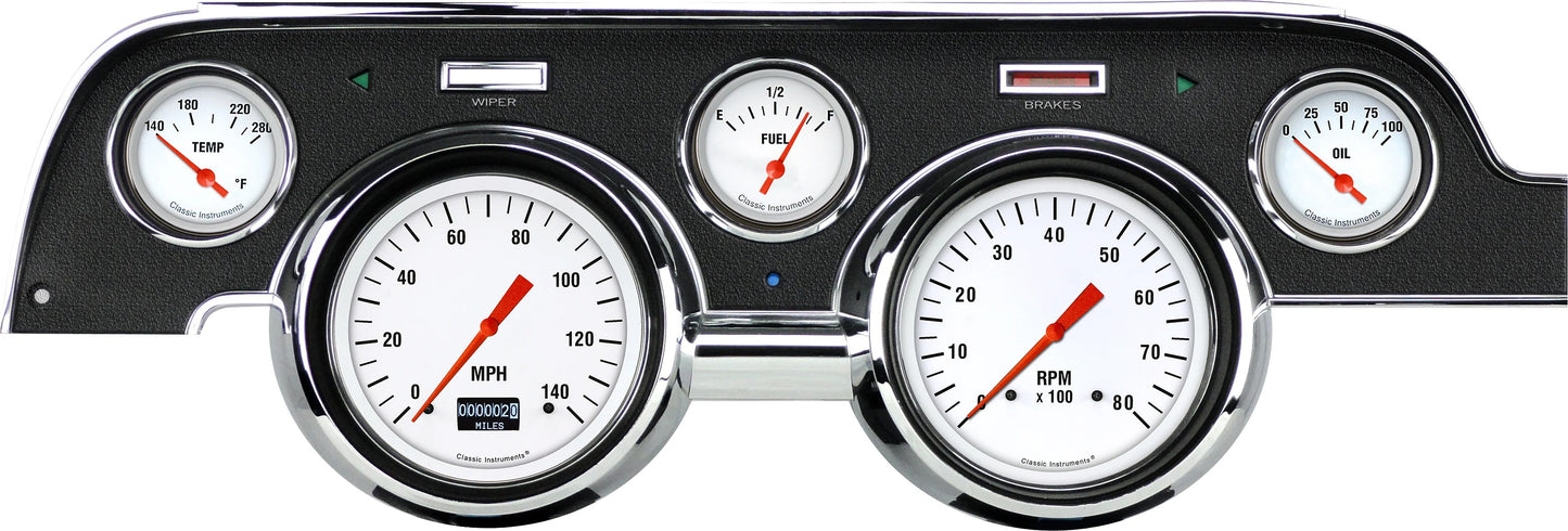 WHITE HOT PACKAGE,1967-1968 MUSTANG,OLED