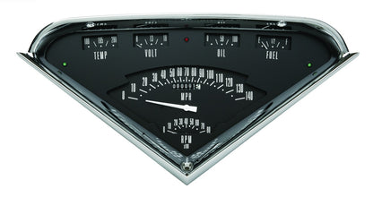 HOT ROD TACH FORCE PACKAGE,BLACK,55-59 CHEVY TRUCK