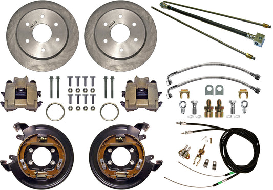 BRAKE KIT,CABLE,LINES,11" DISC,PB,6x5.5"