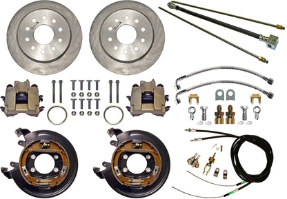 67-69 F-BODY MUL STAGGER,REAR,11" DISC