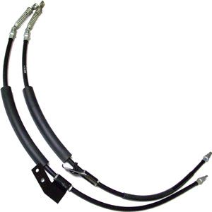 E-BRAKE CABLE KIT,DRUM>DISC,97-06 TJ