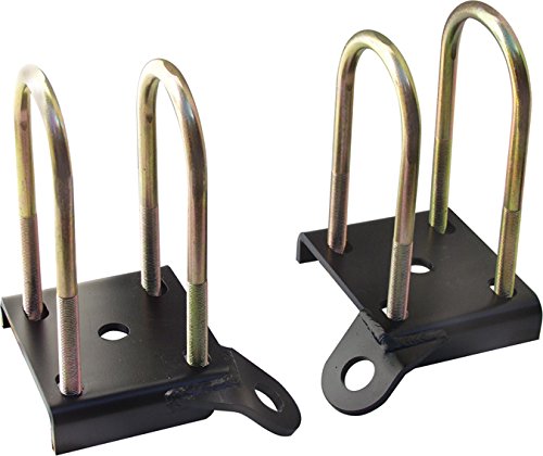 SHOCK PLATES & 3"U-BOLTS,64-73 MUSTANG