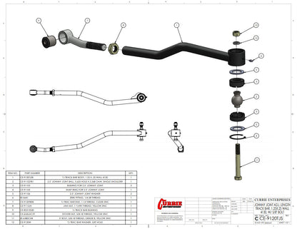 FRONT TRAC BAR,JEEP TJ/LJ/XJ/MJ