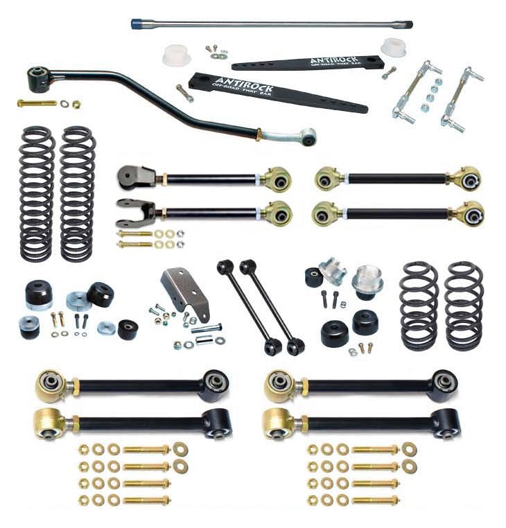 JOHNNY JOINT/ANTIROCK W/ADJUST ARM,4",TJ