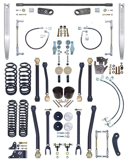 4" SUSPENSION W/LINKS & REAR A BAR,JK 2D