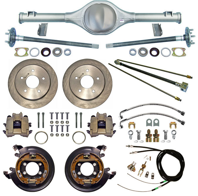 66-77 BRONCO REAR END & BRAKES,11" DISC
