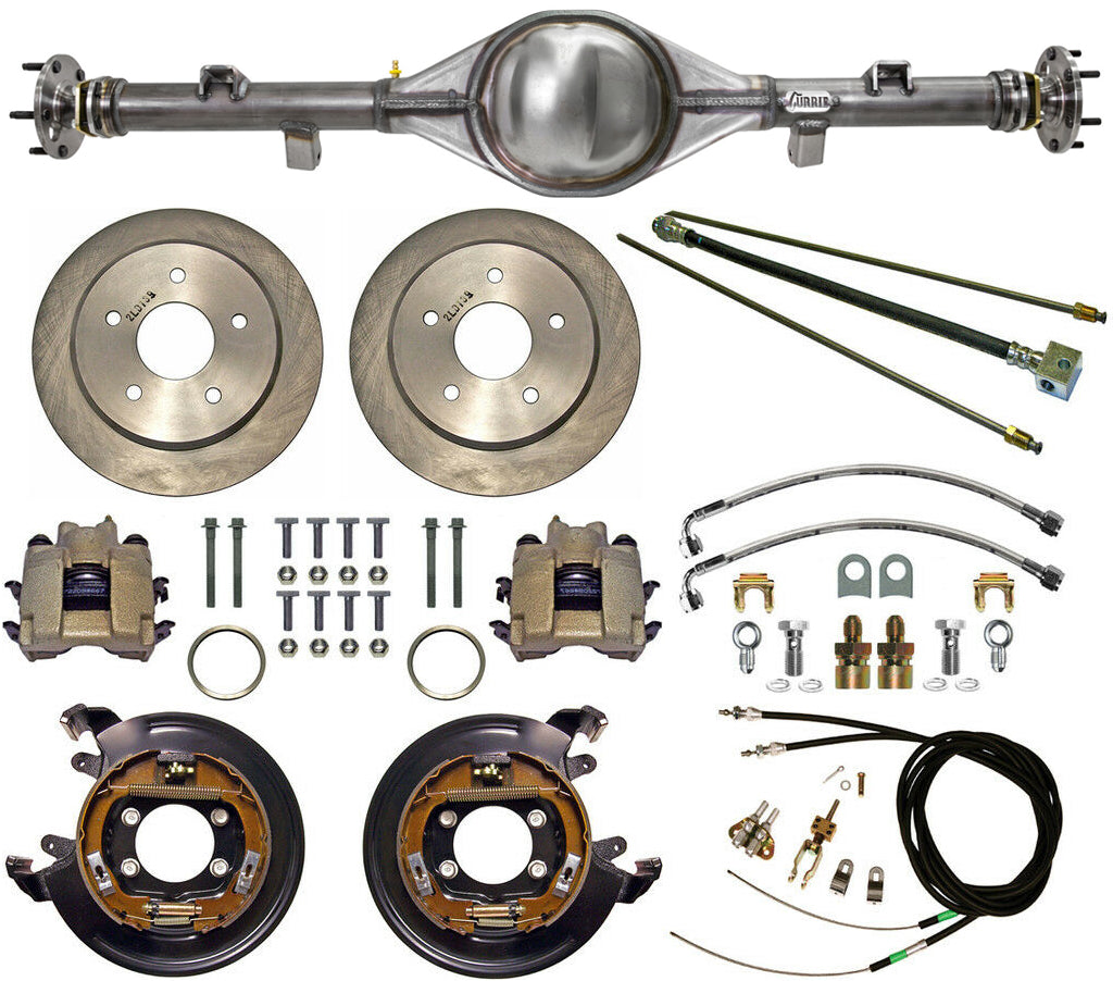 57-72 F-100 REAR END & BRAKES,11" DISC