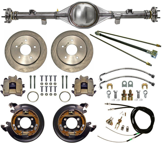57-72 F-100 REAR END & BRAKES,11" DISC