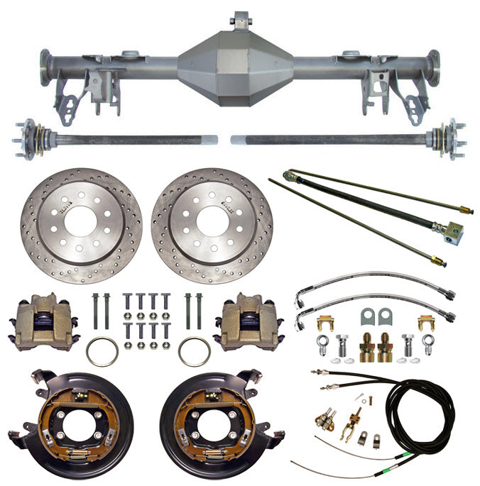 05-14 MUSTANG REAR END & BRAKES,11" DISC,DRILLED