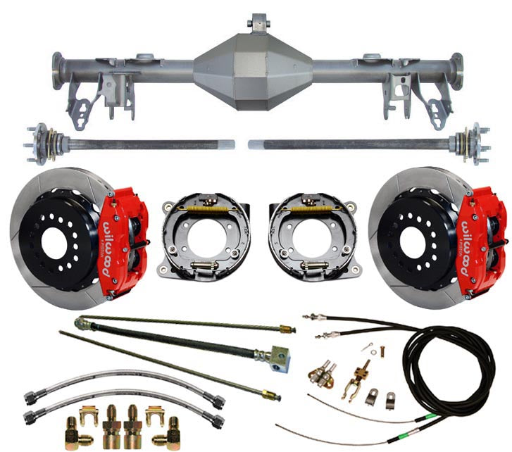 05-14 MUSTANG REAR & WIL BRAKES,13" ROTORS,RED