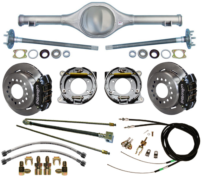 64-66 MUSTANG REAR & WIL BRAKES,11" ROTORS,BLACK