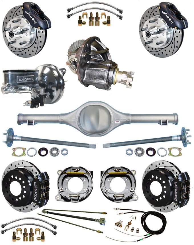 67-70 FULL SUSPENSION,11" BRAKES,REAR KIT,BK,DR