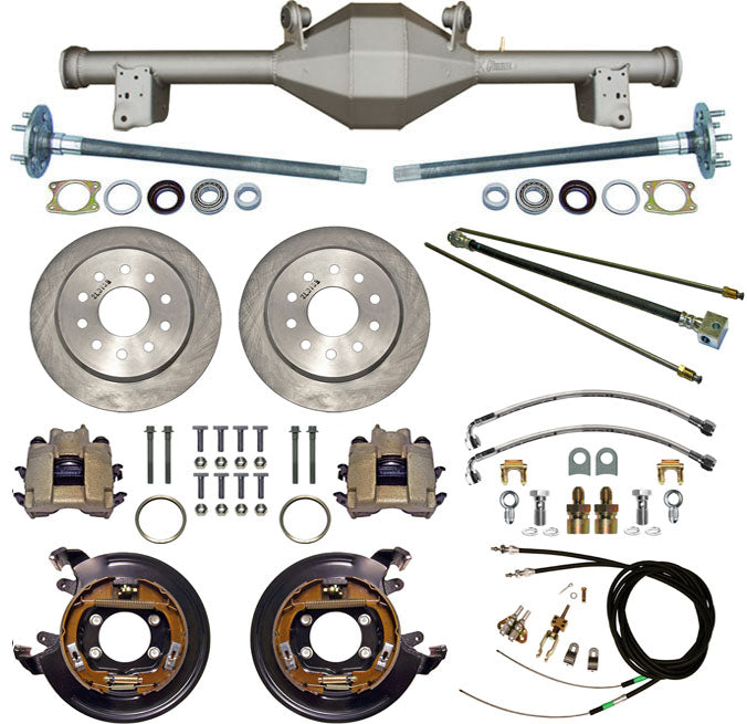 79-93 MUSTANG 5L REAR END/BRAKES,11" DISC