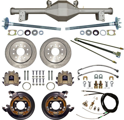 79-93 MUSTANG 5L REAR END/BRAKES,11" DISC