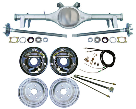 64-66 A-BODY REAR END & BRAKES,10" DRUM