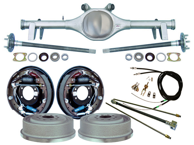 64-66 A-BODY REAR END & BRAKES,11" DRUM
