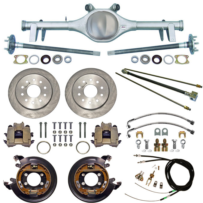 64-66 A-BODY REAR END & BRAKES,11" DISC