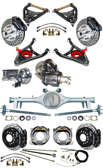 64-66 FULL SUSPENSION,11" BRAKES,REAR KIT,BK,DR