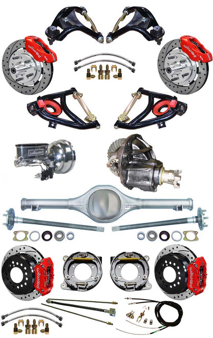 55-57 FULL SUSPENSION,11.75/11" BRAKES,REAR KIT,RD,DR