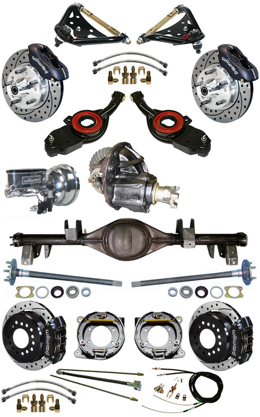 69-70 FULL SUSPENSION,11" BRAKES,REAR KIT,BK,DR