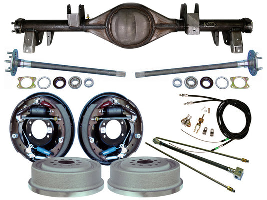 65-70 IMPALA REAR END & BRAKES,11" DRUM