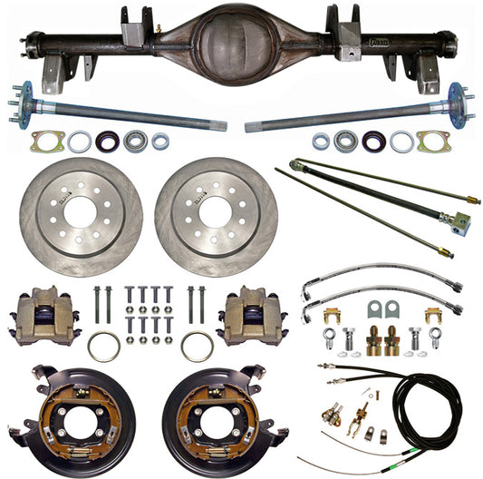 65-70 IMPALA REAR END & BRAKES,11" DISC