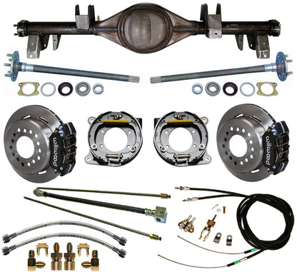 65-70 IMPALA REAR & WIL BRAKES,11" ROTORS,BLACK