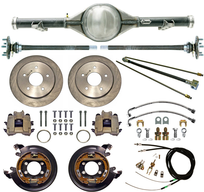 60-62 C10 5LUG REAR END & BRAKES,11" DISC