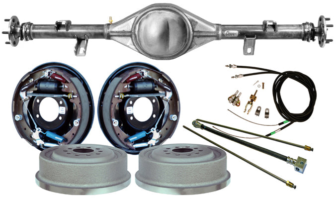 88-98 C1500 5-LUG REAR END & BRAKES,11" DRUM,LINES,CABLES